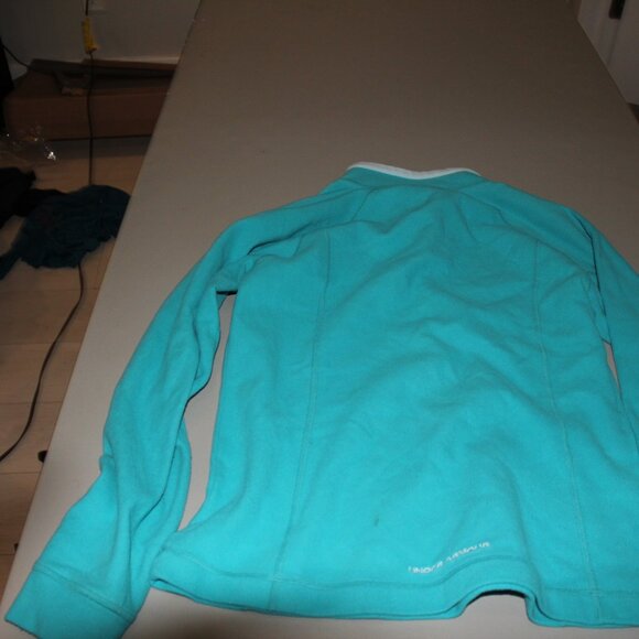 Blue Under Armour 1/4 Zip Fleece Sweater Size Medium - Picture 5 of 5